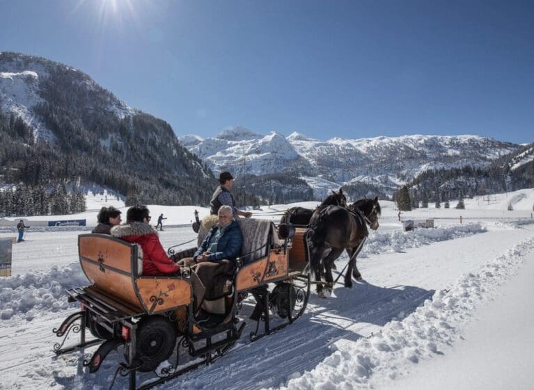 Pferdeschlittenfahrten in Obertauern