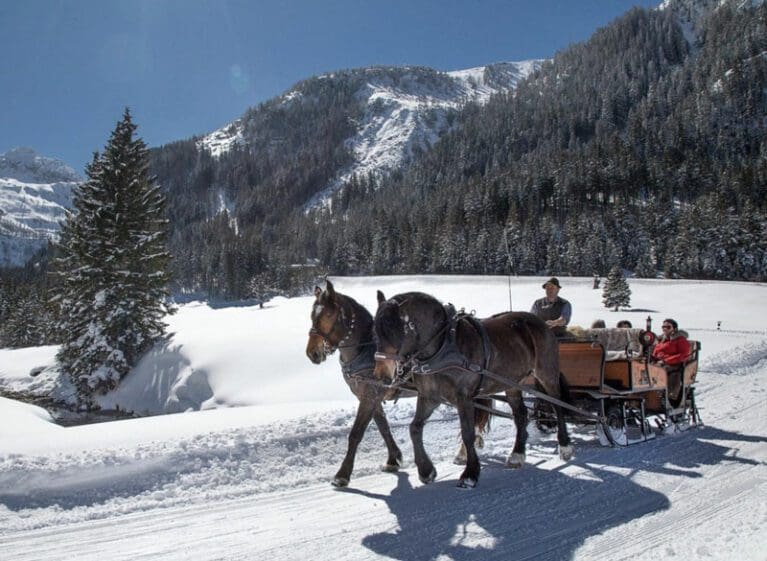 Pferdeschlittenfahrten in Obertauern