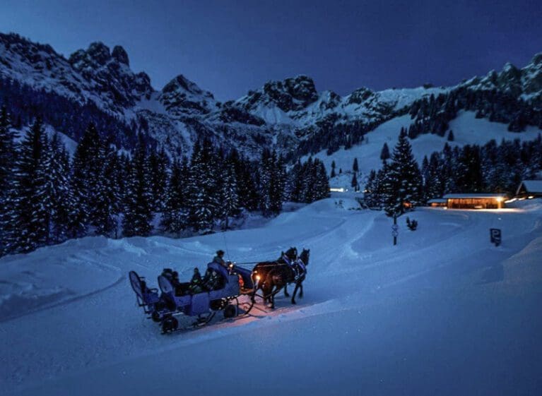 Pferdeschlittenfahrten in Obertauern